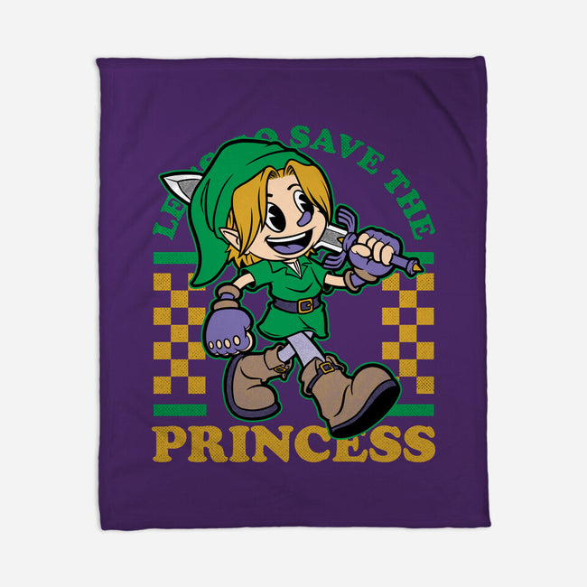 Game Mascot Fantasy Elf-None-Fleece-Blanket-Studio Mootant