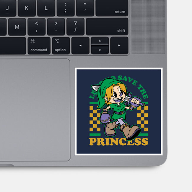 Game Mascot Fantasy Elf-None-Glossy-Sticker-Studio Mootant