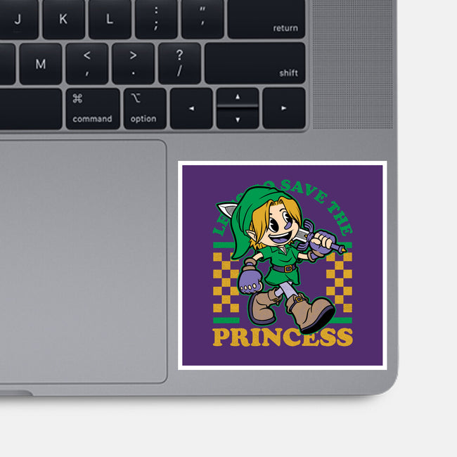 Game Mascot Fantasy Elf-None-Glossy-Sticker-Studio Mootant