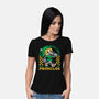 Game Mascot Fantasy Elf-Womens-Basic-Tee-Studio Mootant