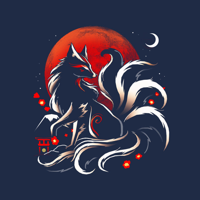 Kitsune Yokai-Unisex-Pullover-Sweatshirt-Vallina84