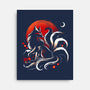 Kitsune Yokai-None-Stretched-Canvas-Vallina84