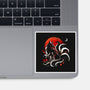 Kitsune Yokai-None-Glossy-Sticker-Vallina84
