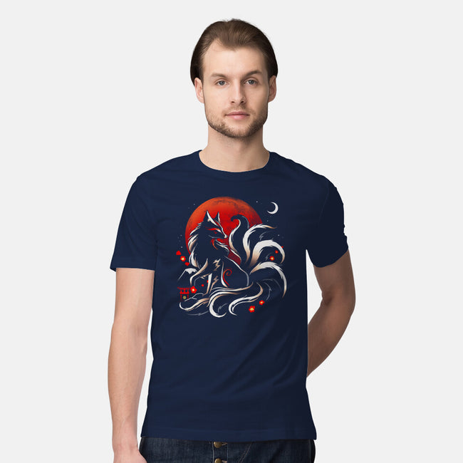 Kitsune Yokai-Mens-Premium-Tee-Vallina84