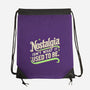 Nostalgia Isn't What It Used To Be-None-Drawstring-Bag-BridgeWalker