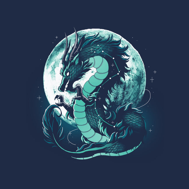 Dragon Moonlight-None-Polyester-Shower Curtain-Vallina84