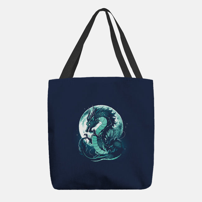 Dragon Moonlight-None-Basic Tote-Bag-Vallina84