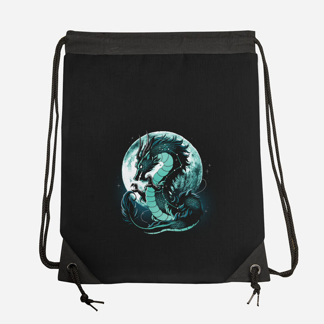 Dragon Moonlight-None-Drawstring-Bag-Vallina84