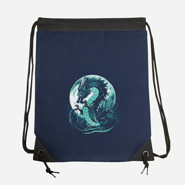 Dragon Moonlight-None-Drawstring-Bag-Vallina84