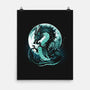 Dragon Moonlight-None-Matte-Poster-Vallina84
