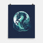 Dragon Moonlight-None-Matte-Poster-Vallina84