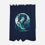 Dragon Moonlight-None-Polyester-Shower Curtain-Vallina84
