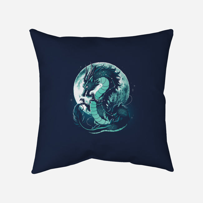 Dragon Moonlight-None-Removable Cover w Insert-Throw Pillow-Vallina84