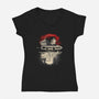 The Black Swordsman-Womens-V-Neck-Tee-grevalra