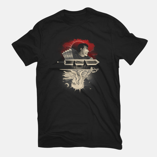 The Black Swordsman-Unisex-Basic-Tee-grevalra