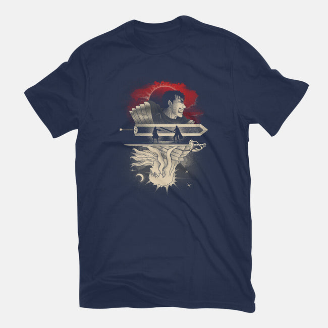 The Black Swordsman-Womens-Basic-Tee-grevalra