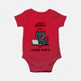 I Just Work Here-Baby-Basic-Onesie-fanfabio