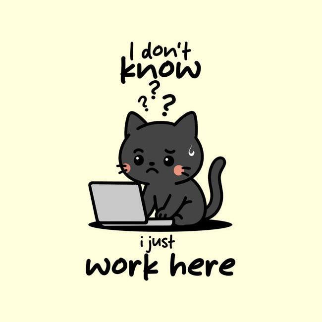I Just Work Here-None-Drawstring-Bag-fanfabio