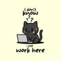 I Just Work Here-None-Drawstring-Bag-fanfabio