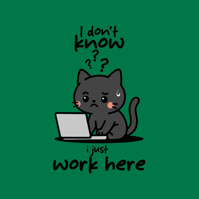 I Just Work Here-None-Drawstring-Bag-fanfabio