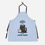 I Just Work Here-Unisex-Kitchen-Apron-fanfabio