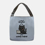 I Just Work Here-None-Adjustable Tote-Bag-fanfabio