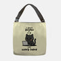 I Just Work Here-None-Adjustable Tote-Bag-fanfabio
