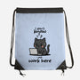 I Just Work Here-None-Drawstring-Bag-fanfabio