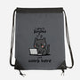 I Just Work Here-None-Drawstring-Bag-fanfabio