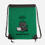 I Just Work Here-None-Drawstring-Bag-fanfabio