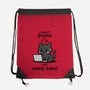 I Just Work Here-None-Drawstring-Bag-fanfabio
