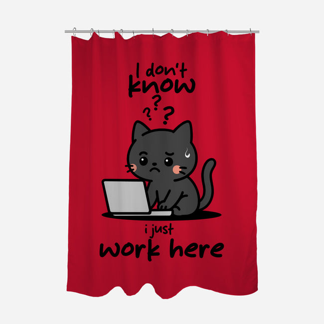 I Just Work Here-None-Polyester-Shower Curtain-fanfabio
