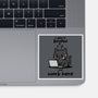 I Just Work Here-None-Glossy-Sticker-fanfabio