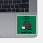 I Just Work Here-None-Glossy-Sticker-fanfabio