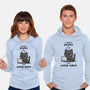I Just Work Here-Unisex-Pullover-Sweatshirt-fanfabio
