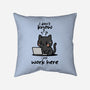 I Just Work Here-None-Removable Cover w Insert-Throw Pillow-fanfabio