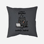 I Just Work Here-None-Removable Cover w Insert-Throw Pillow-fanfabio