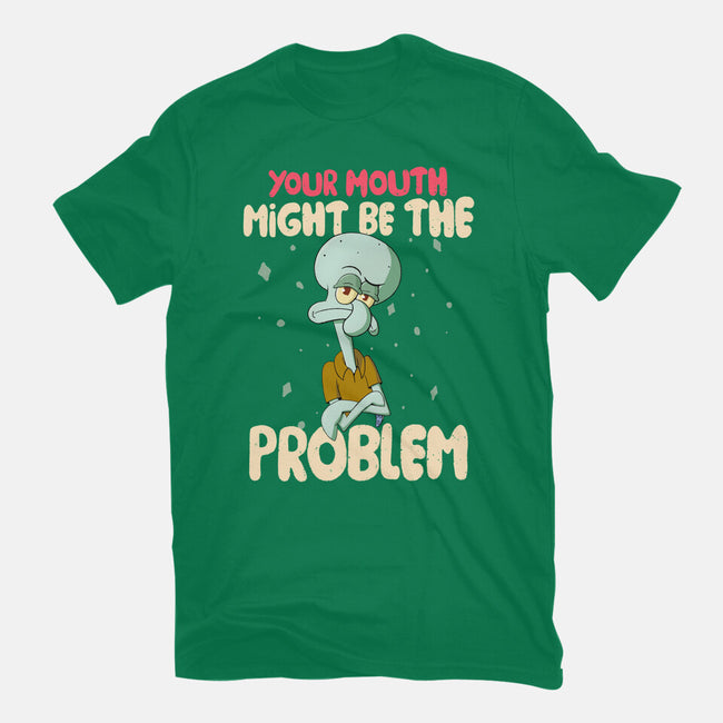 Might Be The Problem-Mens-Heavyweight-Tee-MaxoArt