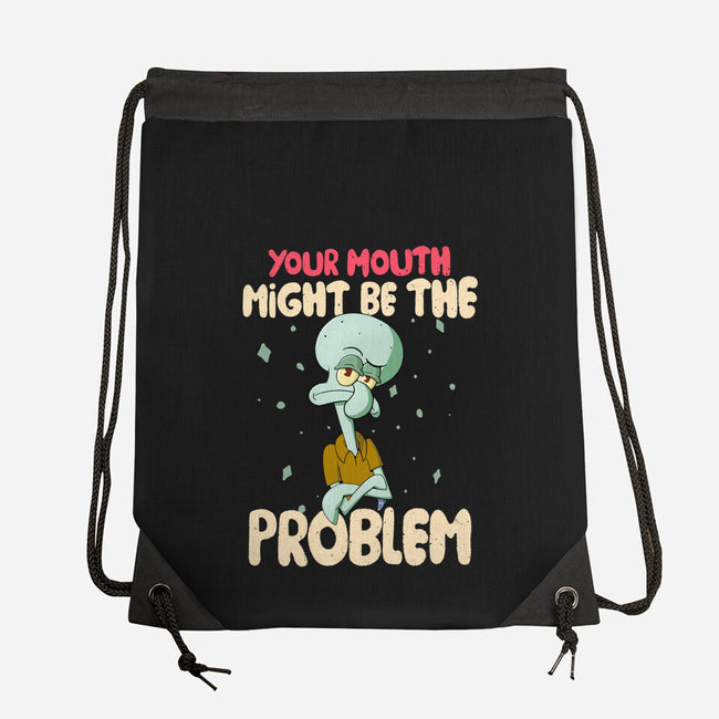 Might Be The Problem-None-Drawstring-Bag-MaxoArt