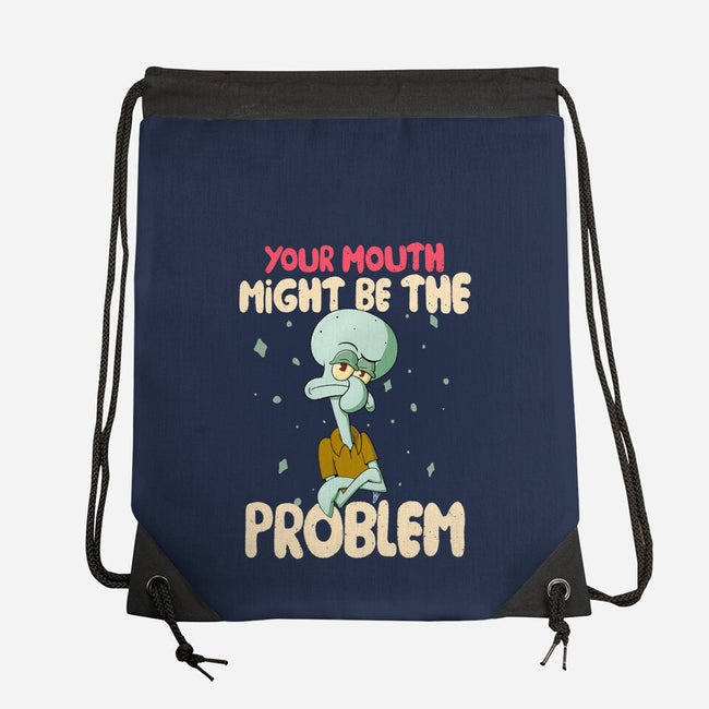 Might Be The Problem-None-Drawstring-Bag-MaxoArt