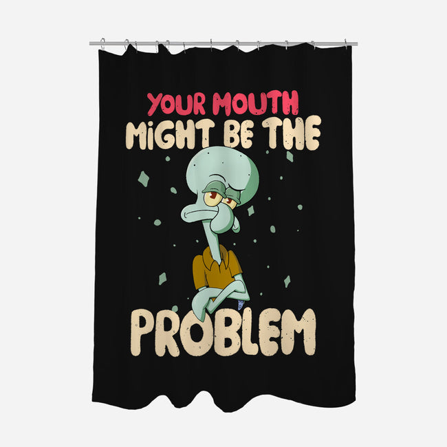 Might Be The Problem-None-Polyester-Shower Curtain-MaxoArt