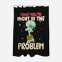 Might Be The Problem-None-Polyester-Shower Curtain-MaxoArt
