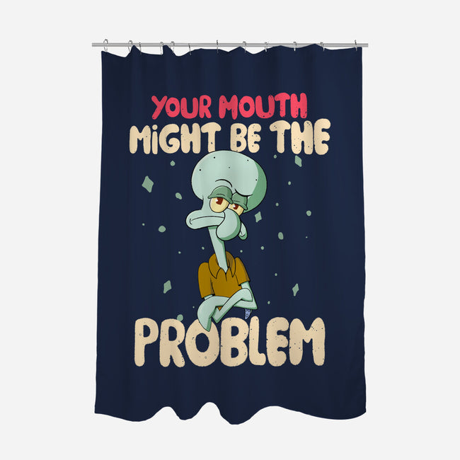Might Be The Problem-None-Polyester-Shower Curtain-MaxoArt