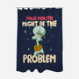 Might Be The Problem-None-Polyester-Shower Curtain-MaxoArt