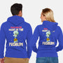 Might Be The Problem-Unisex-Zip-Up-Sweatshirt-MaxoArt