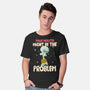 Might Be The Problem-Mens-Basic-Tee-MaxoArt