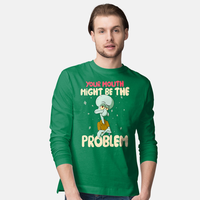 Might Be The Problem-Mens-Long Sleeved-Tee-MaxoArt