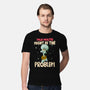 Might Be The Problem-Mens-Premium-Tee-MaxoArt