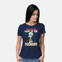Might Be The Problem-Womens-Basic-Tee-MaxoArt