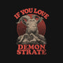 Demonstrate Love-Womens-Basic-Tee-eduely